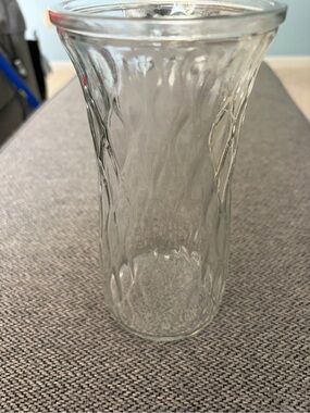 Clear Glass Vase